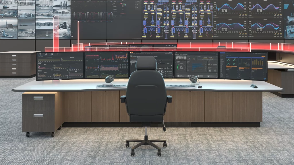 Interactive Utility Control Room | Operator Centered Design