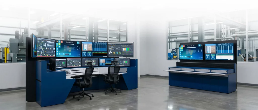 Standardized control room consoles for repeatable facility deployment